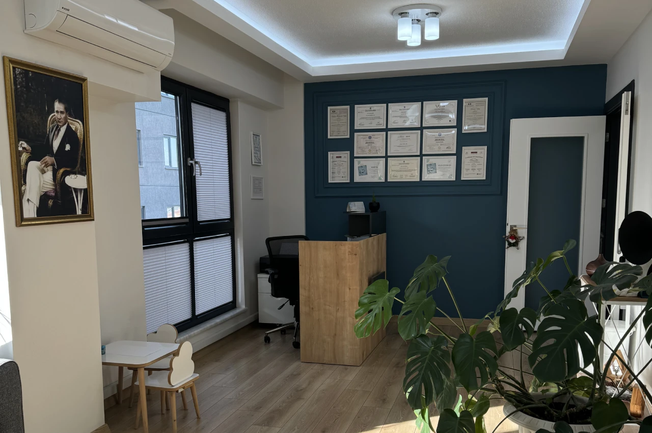 Düet Psikoloji klinik iç mekânı